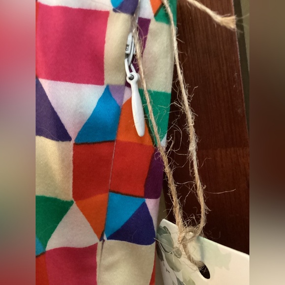 Kate Spade Geometric Print Sleeveless Sheath Dress Size 6 - Picture 5 of 7